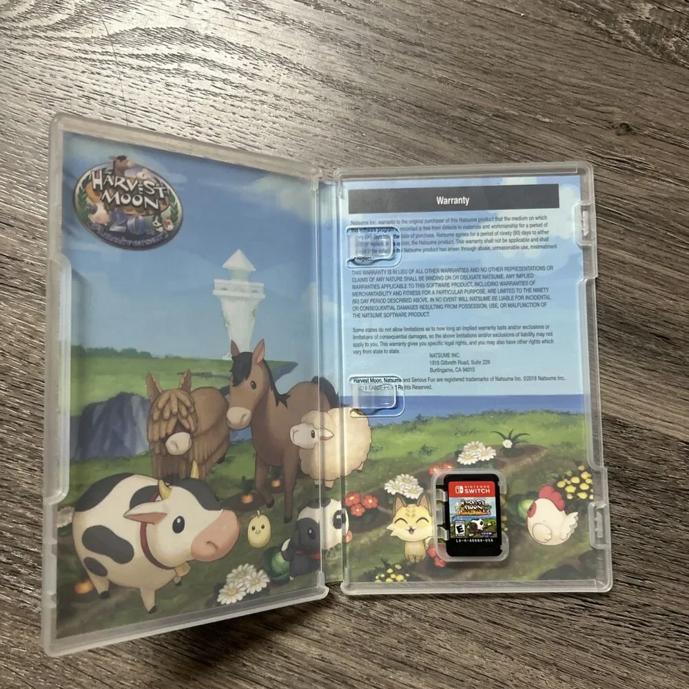 Harvest Moon: Light of Hope Special Edition Nintendo Switch Tested Mint